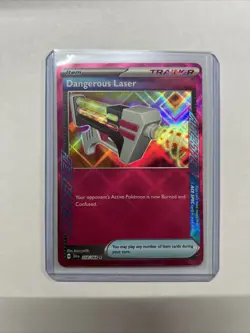 Pokemon Dangerous Laser 058/064 Ace Spec Shrouded Fable + Top Loader + In Hand - Image 1