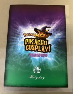 Michael Jackson (Pikachu) #177 Galaxy Holo Electric Pikachu Cosplay Pokemon NM - Image 2