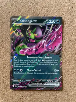 Okidogi ex 036/064 Holo Double Rare Pokemon TCG S&V Shrouded Fable ENG NM - Image 1
