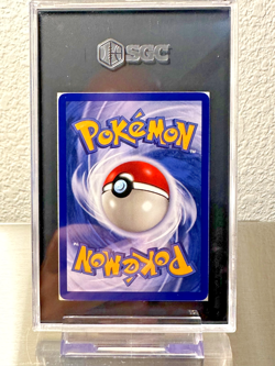 Pokemon Psyduck 53/62 Fossil 1st Edition Vintage SGC 10 GM - Image 2