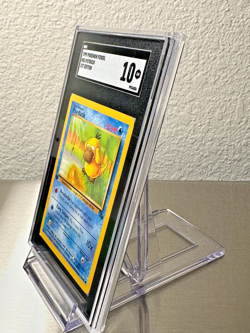 Pokemon Psyduck 53/62 Fossil 1st Edition Vintage SGC 10 GM - Image 4