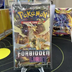 Pokemon Sun & Moon Forbidden Light Sealed Booster Pack - Art Set. 4 Packs - Image 2