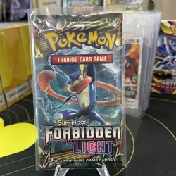 Pokemon Sun & Moon Forbidden Light Sealed Booster Pack - Art Set. 4 Packs - Image 4