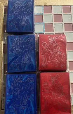 5x Pokemon Battle Styles Sleeves Red Blue Strike Urshifu ETB 65 ct Sealed - Image 1