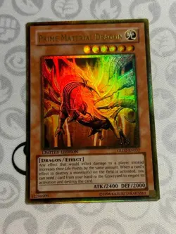 Prime Material Dragon - GLD2-EN032 - Limited Edition Gold Rare (NM) - Yugioh - Image 1