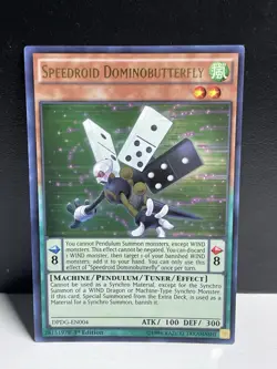Speedroid Dominobutterfly - DPDG-EN004 - Ultra Rare - 1st Edition - Yu-Gi-Oh! - Image 1