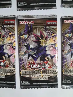 Yu-Gi-Oh! 6 Booster Packs Legendary Duelists Lite Edition New Sealed - Image 2