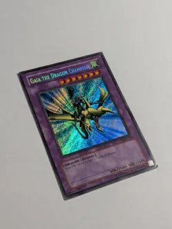 Yugioh Gaia The Dragon Champion LOB-125 Secret Rare MP - Image 2
