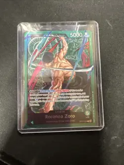 Roronoa Zoro OP12-020 Learn Together Promo Deck Leader One Piece Card English - Image 1