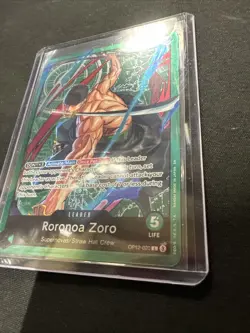 Roronoa Zoro OP12-020 Learn Together Promo Deck Leader One Piece Card English - Image 4
