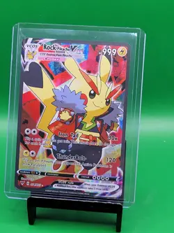 Pikachu X Rock - Pokemon Cosplay Card Holo - Image 1