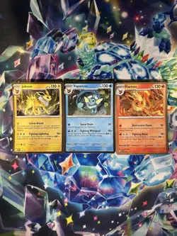 Pokemon TCG Scarlet & Violet Black Star Promos x3 Cards Bundle - Image 1