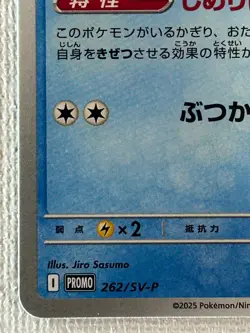 Psyduck 262/SV-P Gym Promo Pokemon Card Japanese Scarlet & Violet (Near Mint) - Image 4