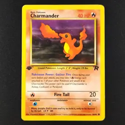 Charmander 50/82 - Team Rocket 1st Edition - Pokemon Card - Image 1