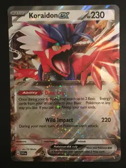 4 X JUMBO Oversized Pokemon Card Koraidon ex Regidrago Regieleki V Exeggutor Exc - Image 2
