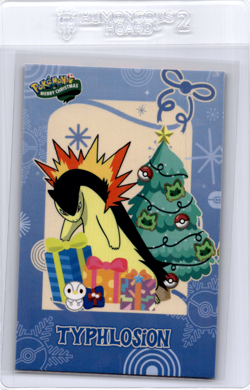Typhlosion Peruvian christmas pokemon card - Image 1