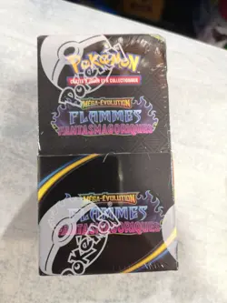 Booster cartes Pokemon Mega Evolution Flammes Fanstamagoriques neuf demi display - Image 1