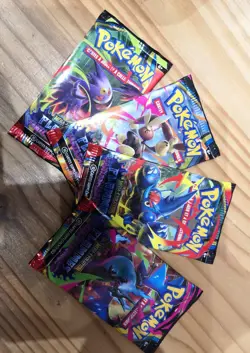 Booster cartes Pokemon Mega Evolution Flammes Fanstamagoriques neuf demi display - Image 2