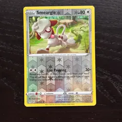 Smeargle 128/203 Pokemon Evolving Skies Sword & Shield Reverse Holo Rare NM - Image 1