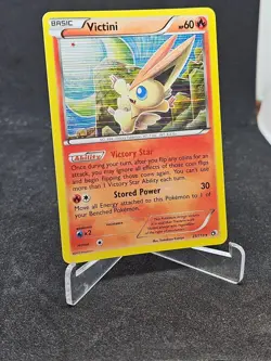 Pokemon Card Victini 23/113 Black & White-Legendary Treasures Holo Rare - Image 1