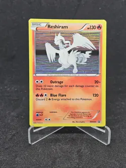 Pokemon Card Reshiram BW004 Black & White Promo Holo Rare - Image 1