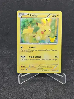 Pokemon Card Pikachu 26/83 Generations Holo Common promo - Image 1