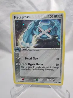 Metagross 2/17 Pop Series 1 Holo 2006 Pokemon Card LP - Image 1
