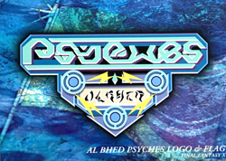 AL BHED PSYCHES LOGO &FLAG Final Fantasy X CARD ART MUSEUM no.480 JAPAN F/S - Image 1