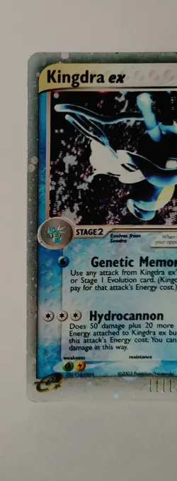 Kingdra EX 92/97 Holo Ultra Rare Pokemon Card 2003 - Image 3