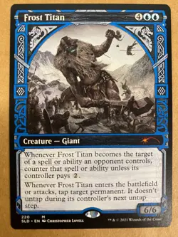MTG 1x Frost Titan # 220 Secret Lair Drop Magic the Gathering Card x1 NM - Image 1