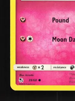 Clefairy 39/68 LP Hidden Fates English Pokemon Card TCG - Image 2
