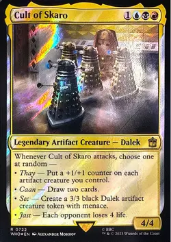 Cult of Skaro (Surge Foil) Foil R Universes Beyond: Doctor Who 722 NM - Image 1