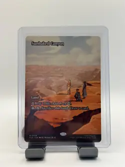 MTG, Sunbaked Canyon Borderless $3 ORDER MIN Avatar: The Last Airbender Regular - Image 1