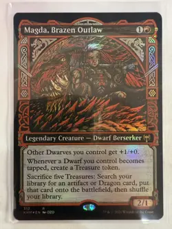 2021 Kaldheim #312 Magda, Brazen Outlaw (Showcase) Foil - Image 1