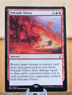 Magic: The Gathering: Volcanic Vision - 166/264 - Foil - Dragons of Tarkir - NM - Image 1