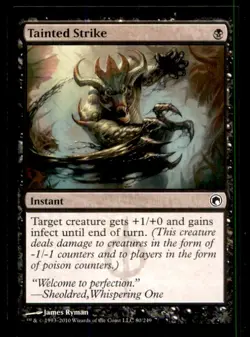MTG Tainted Strike LP Light Play Scars of Mirrodin [5195] - Image 1