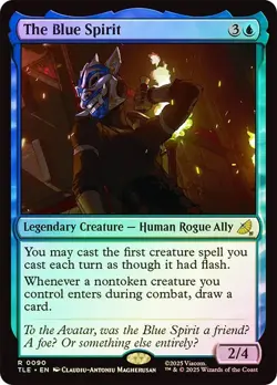The Blue Spirit Foil Avatar: The Last Airbender NM MTG - Image 1