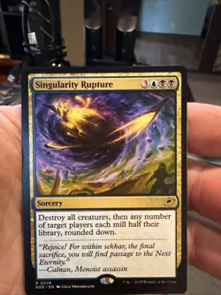 Singularity Rupture Edge of Eternities Non-Foil 228 NM - Image 1