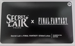 Magic the Gathering Secret Lair Final Fantasy Gilded Lotus Foil Promo Sealed - Image 1