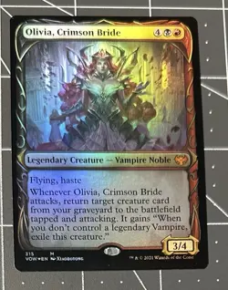 MTG Olivia, Crimson Bride (Showcase) FOiL Innistrad: Crimson Vow - Image 1