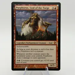 Magic MTG: Purphoros, God Of The Forge - Theros (THS) #135 (Near Mint) Mythic - Image 1