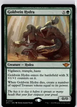 Goldvein Hydra Outlaws of Thunder Junction Regular NM 0167 - Image 1