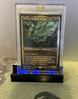 MTG Miirym, Sentinel Wyrm (Foil Etched) CL: Battle for Baldur's Gate (CLB) #542 - Image 1