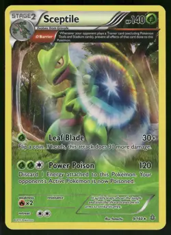 Sceptile (Omega) Holo 9/160 XY - Primal Clash Pokemon - Image 1