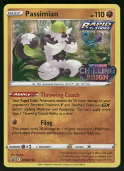 Passimian Holo SWSH115 SWSH: Sword & Shield Promo Cards Pokemon - Image 1