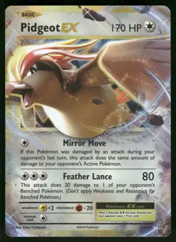 Pidgeot EX 64/108 XY - Evolutions Pokemon - Image 1