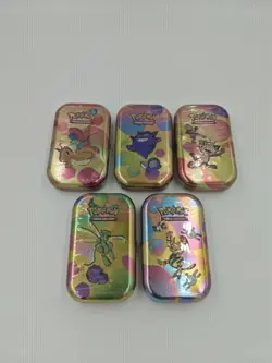 Pokemon TCG Scarlet & Violet 151 Mini Tins 5x New & Sealed Assorted - Image 1