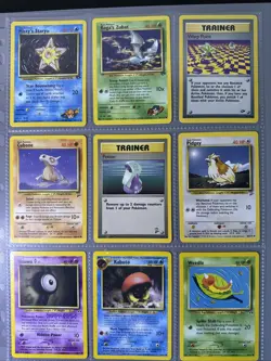 Pokemon Card Vintage Lot Unlimited English Cards WOTC NM/ LP - Image 1