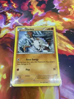 Mankey 52/114 XY - Steam Siege Regular LP-Lightly Played Pokemon TCG - Image 3