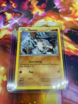 Mankey 52/114 XY - Steam Siege Regular LP-Lightly Played Pokemon TCG - Image 5